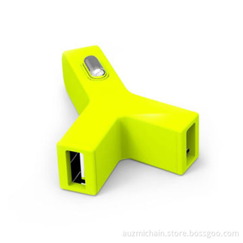 Dual USB Y Type Silicone Car Charger